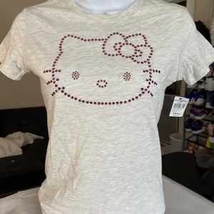 NWT, Women’s small hello kitty jeweled T-shirt from Universal Studios FL